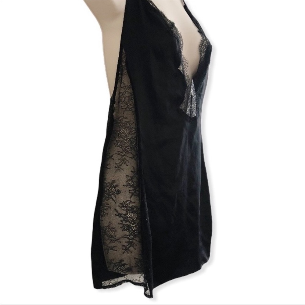Victoria’s Secret Sexy Black Nightgown Strappy